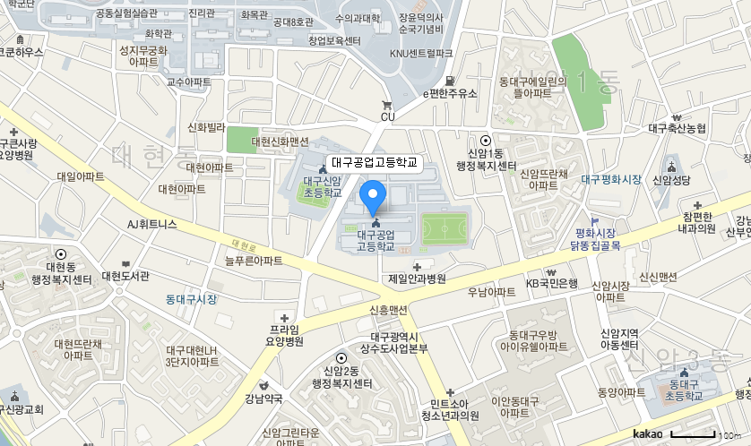 학교 찾아오시는 길 지도